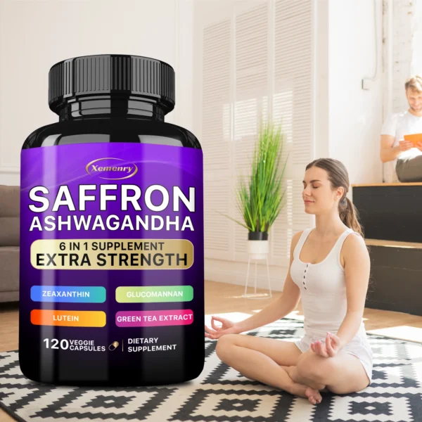 Saffron Ashwagandha Capsules