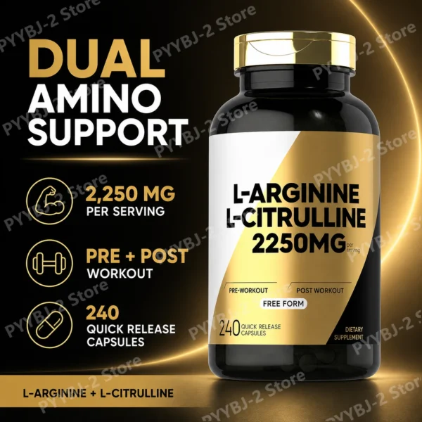 L-Arginine & Citrulline Capsules