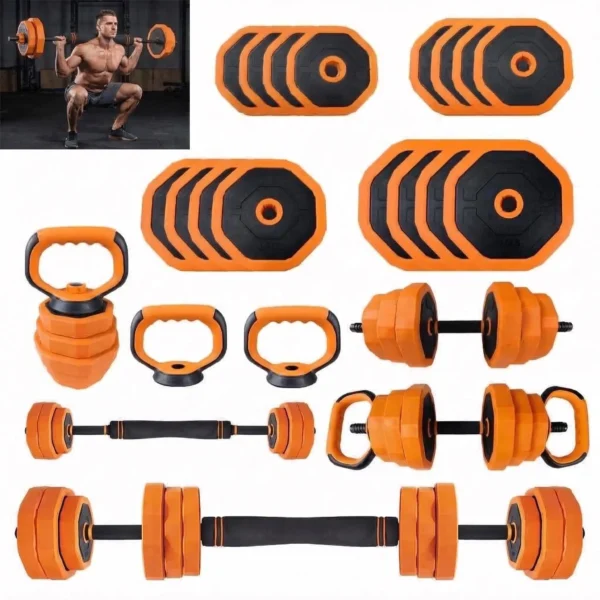 4-in-1 Adjustable Dumbbell Set